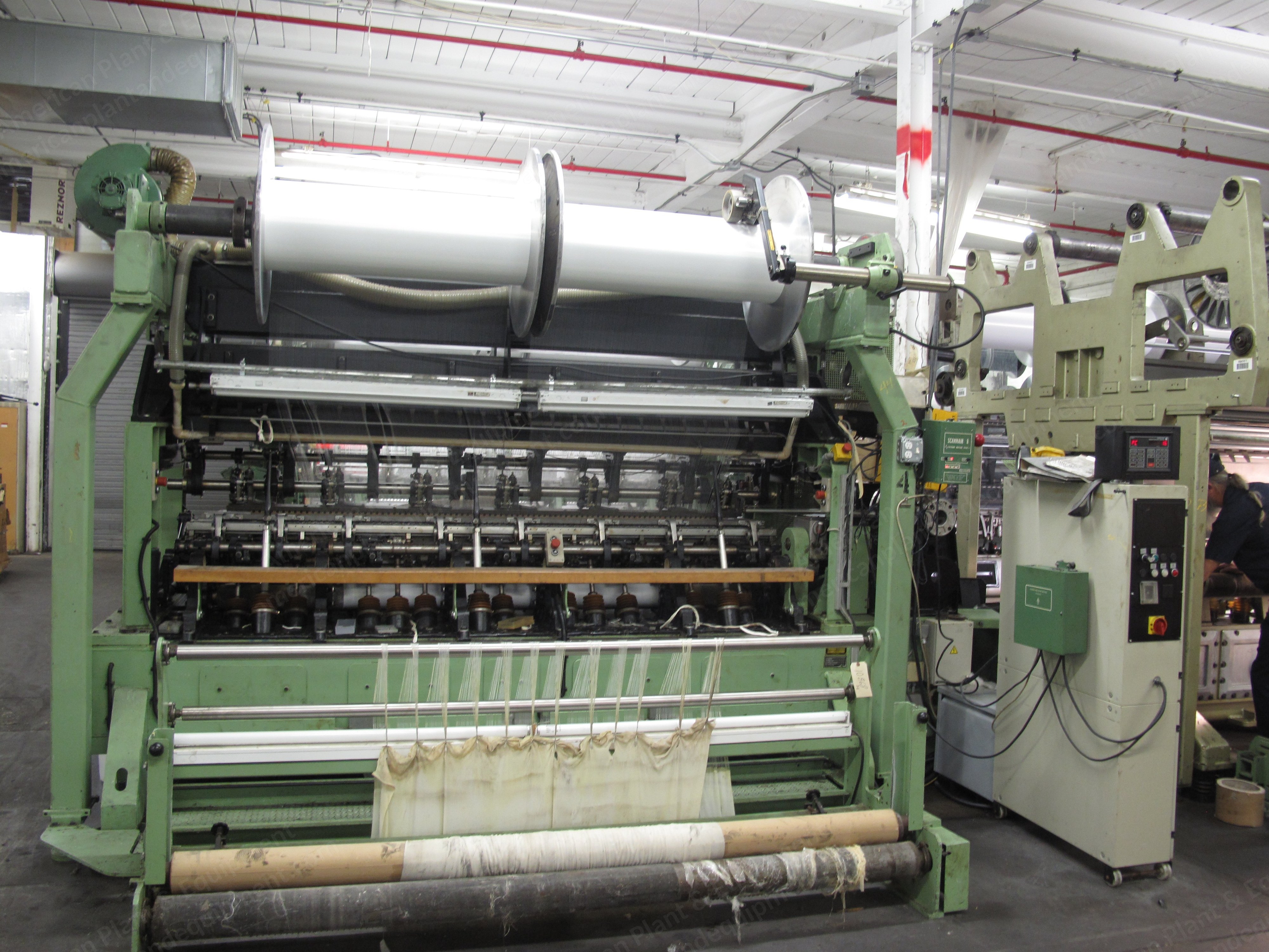 Liba Duplex Warp Knitting Machine, 93" Width, 32E Gauge, 460V