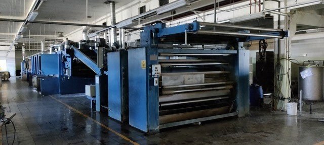 Santex, Santashrink 3K/240, 1999, Belt Dryer, Working Width 2400mm, Thermal Oil Heated, Pin Stenter Entrance