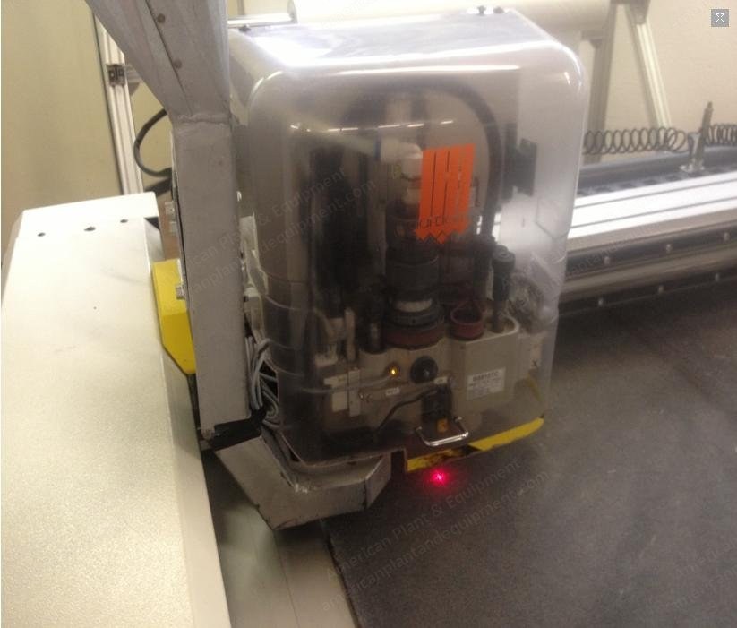 Atom, XTC 2516, 2009, 1680x2500mm Working Field, 5-Tool Head, Conveyorized Continuous Knife Cutting System