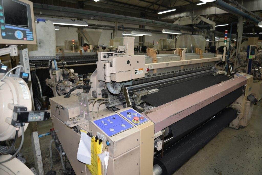 Tsudakoma, ZAX 210, 1999, Airjet Loom, 210cm, Staubli Dobby 2861, 4 Colors