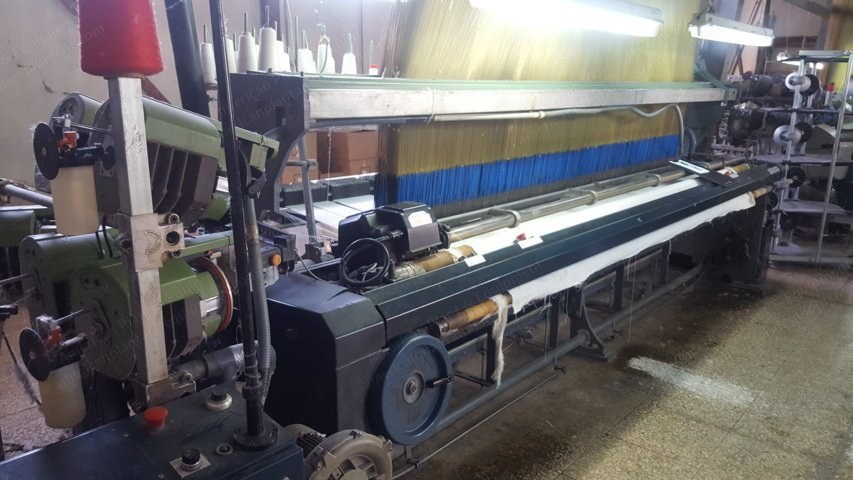 Vamatex, Rapier Looms, 1999, 3200mm to 3400mm, 8 Colors, Jacquard