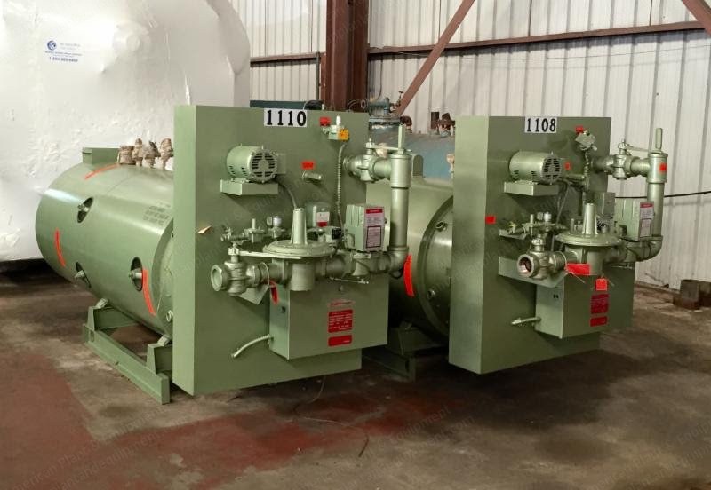 Sellers, Firetube Domestic Hot Water Boiler, 75 HP, 3,200,000 BTU, 305 Gallon Storage Capacity