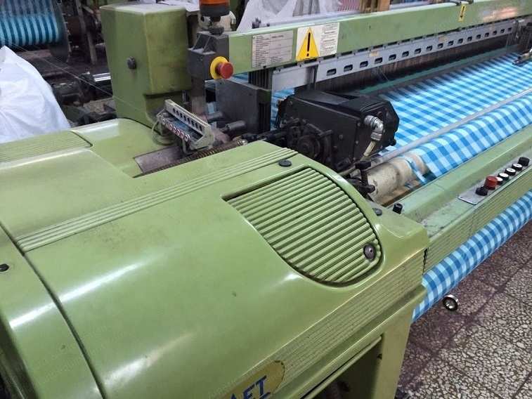 Somet, Excel, 1996, 2100mm Width, Staubli Dobby 20 Shafts, 8 Colors
