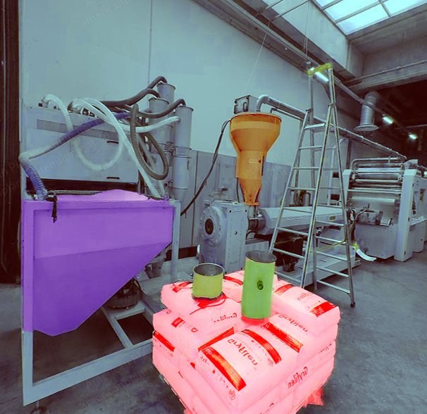Starlinger, Starex, 2001, Polypropylene (PP) Processing Line, 3800mm Working Width, Sahm Winders, KM Warpers