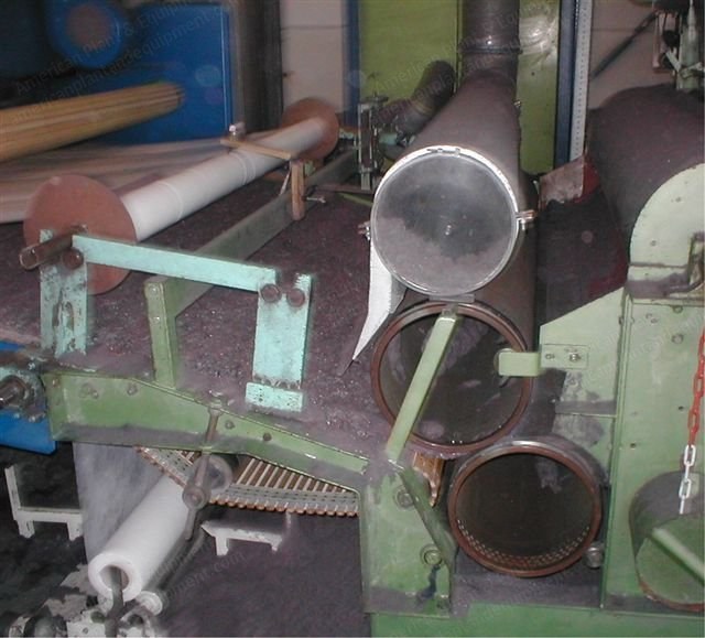 DOA, Random Airlay Carding Line, 1970, 2100mm Working Width, 350-400 kg/h Capacity