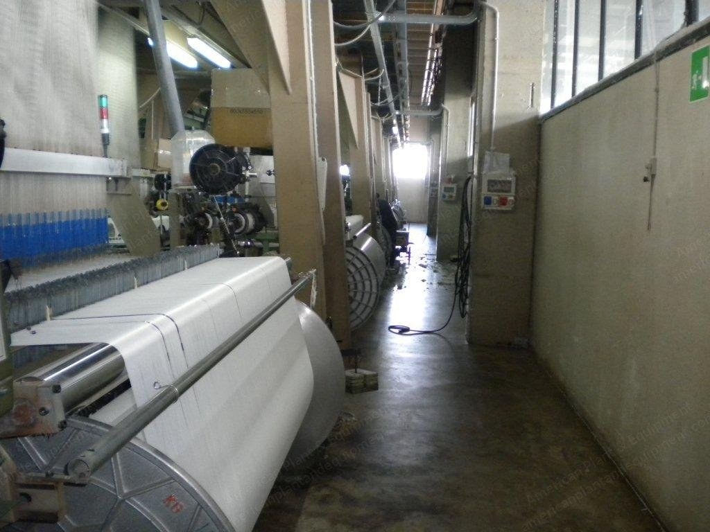 Nuovo Pignone, Fast, 1993, Weaving Plant, Rapier Looms, Jacquard Bonas BLJ 1200, Dobby Staubli 2660