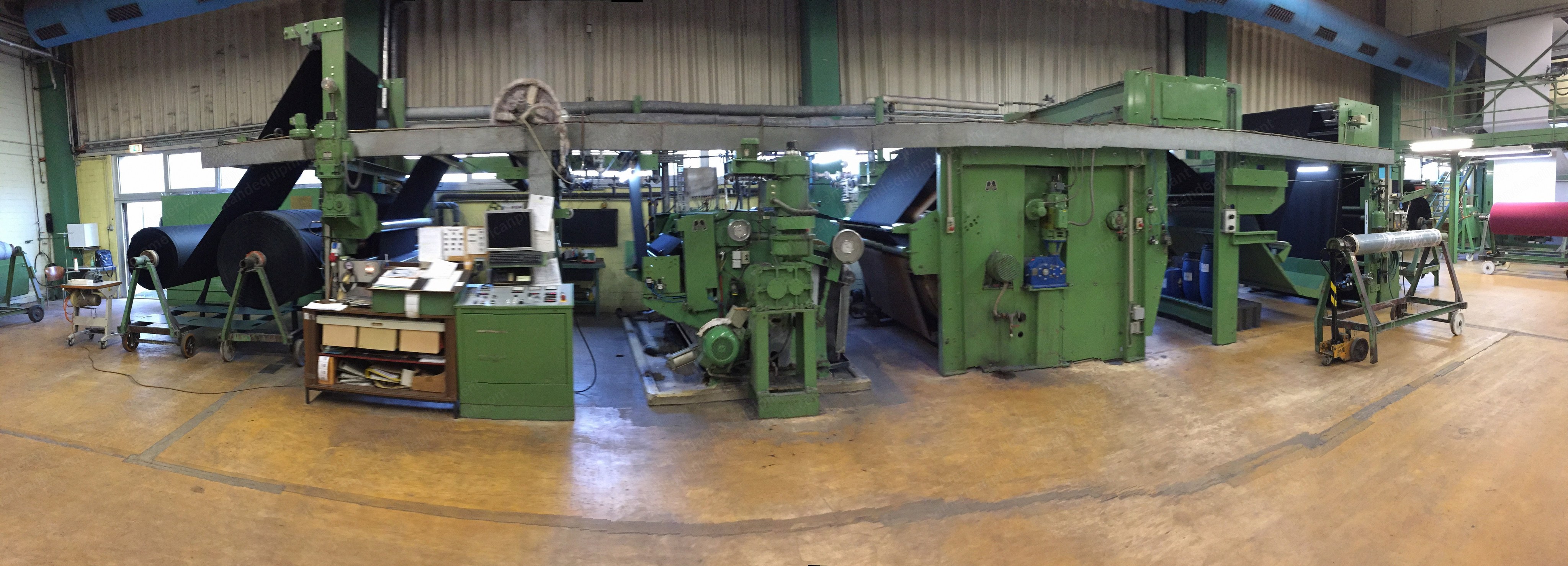 Monforts, FKSG-2/0, 1985, Sanforizer Shrinkage Range, 1820mm Working Width, Water Cooled