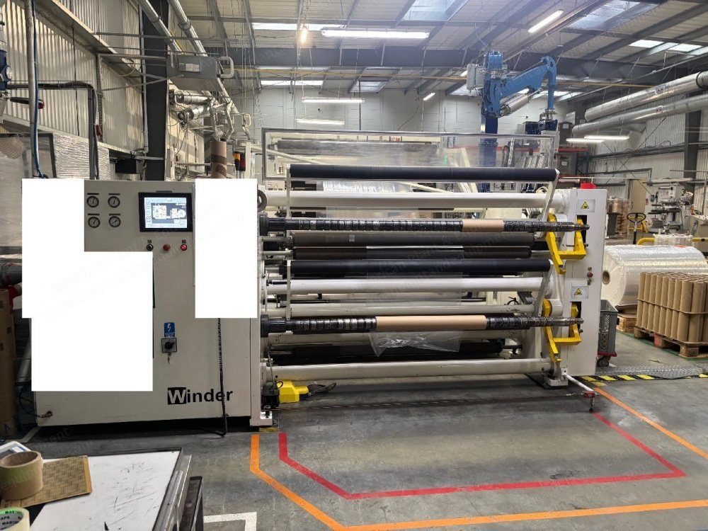 Jurmet, Master, 2012, Slitter Rewinder, Working Width 1800mm, Speed 500m/min