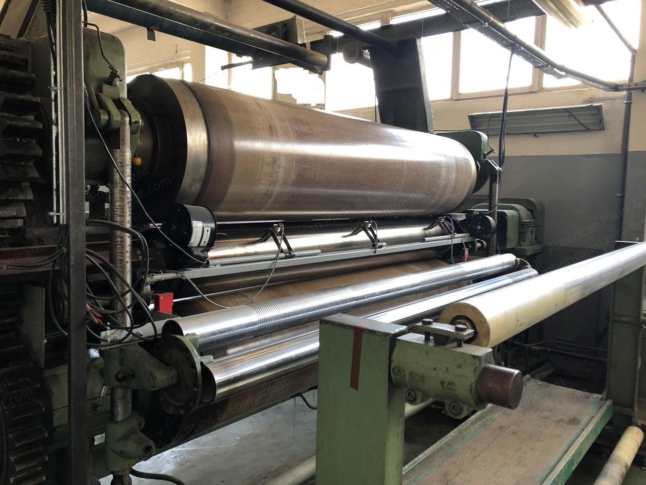 Kleinewefers, 3-Bowl Calender, 2005, 2100mm Working Width, 120 Tons Max Pressure