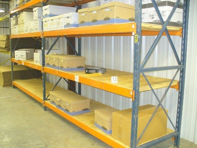 Fabric Racks, 135" to 192" High, 108" to 120" Wide, Multiple Shelves