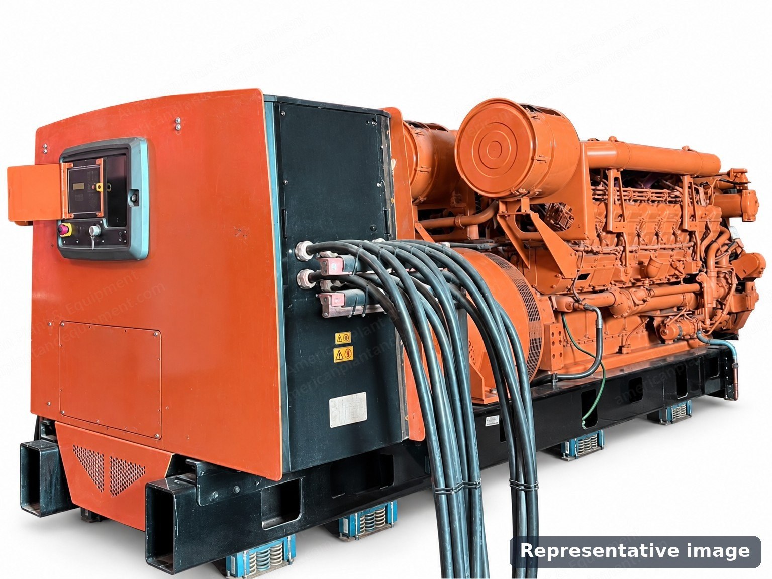 Caterpillar, 3516B HD, Diesel Generator Sets, 1,600 kW, 2,000 kVA, 400 V, 50 Hz, 1,500 RPM, Continuous Duty, 70 Units