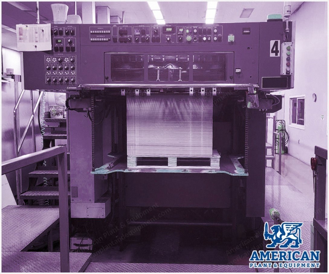 Mitsubishi, D3000 LX-8 TCED, 2007, 1020x720mm, 8 Colors, Coater
