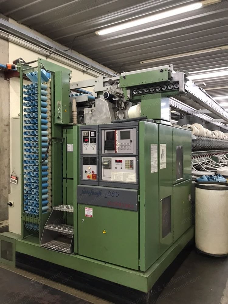 Schlafhorst, SE-9, 1995/1996, 216 Rotors, Uster UPG5, 380V