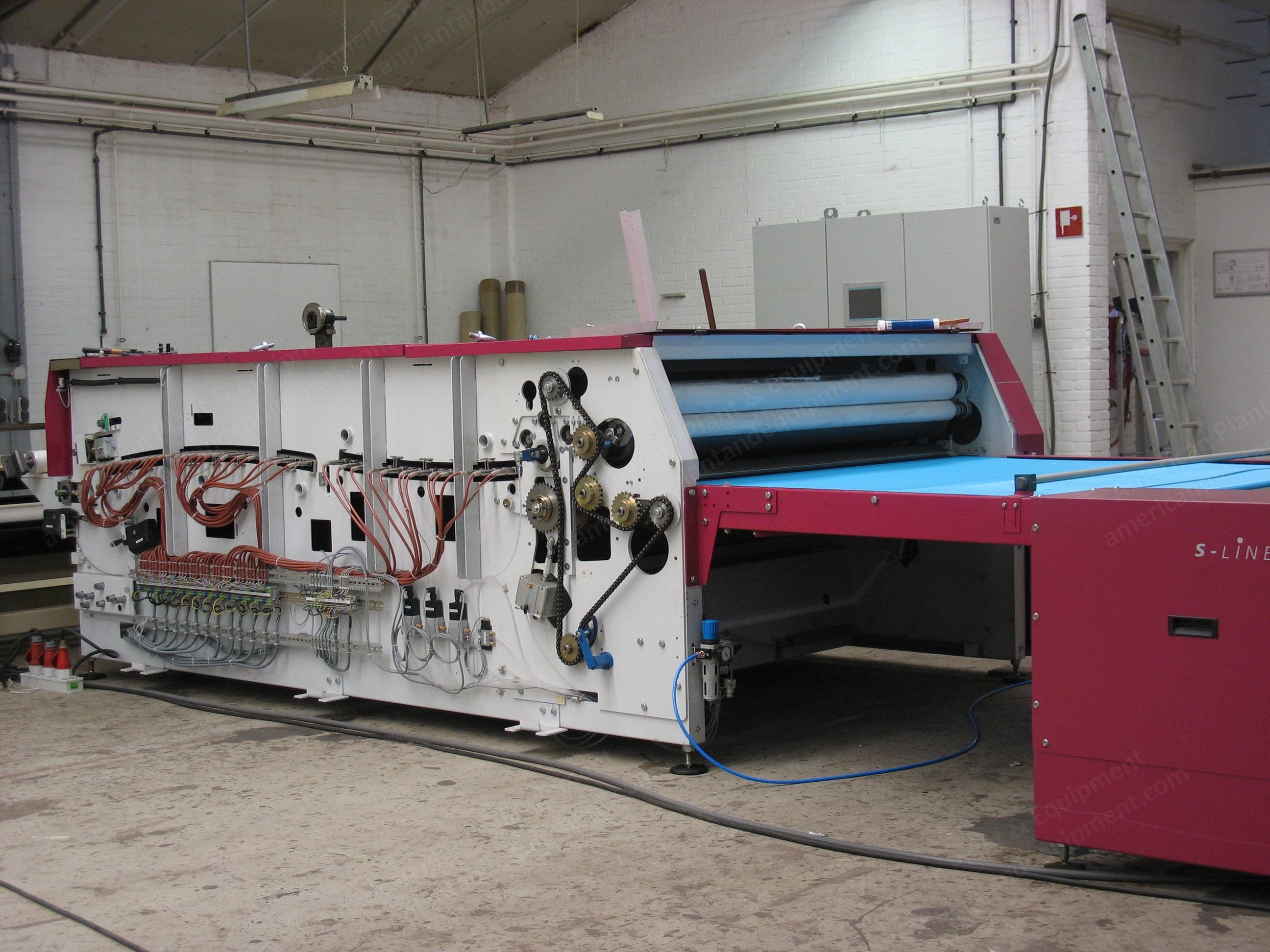 Schaetti Kannegiesser, TLM S 1800, 2008, Belt Calendar, 1800mm Working Width, Max 200°C Heating