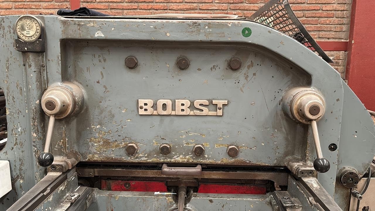 Bobst, 900, 1965, Automatic Die Cutter, Max Sheet Size 630x900mm, 180 Tons