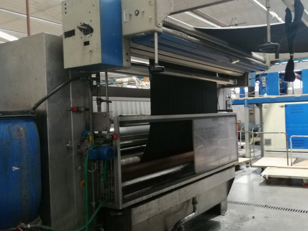 Effedue Stenter, 2200mm Working Width, 5 Chambers, 10 Burners, 2001