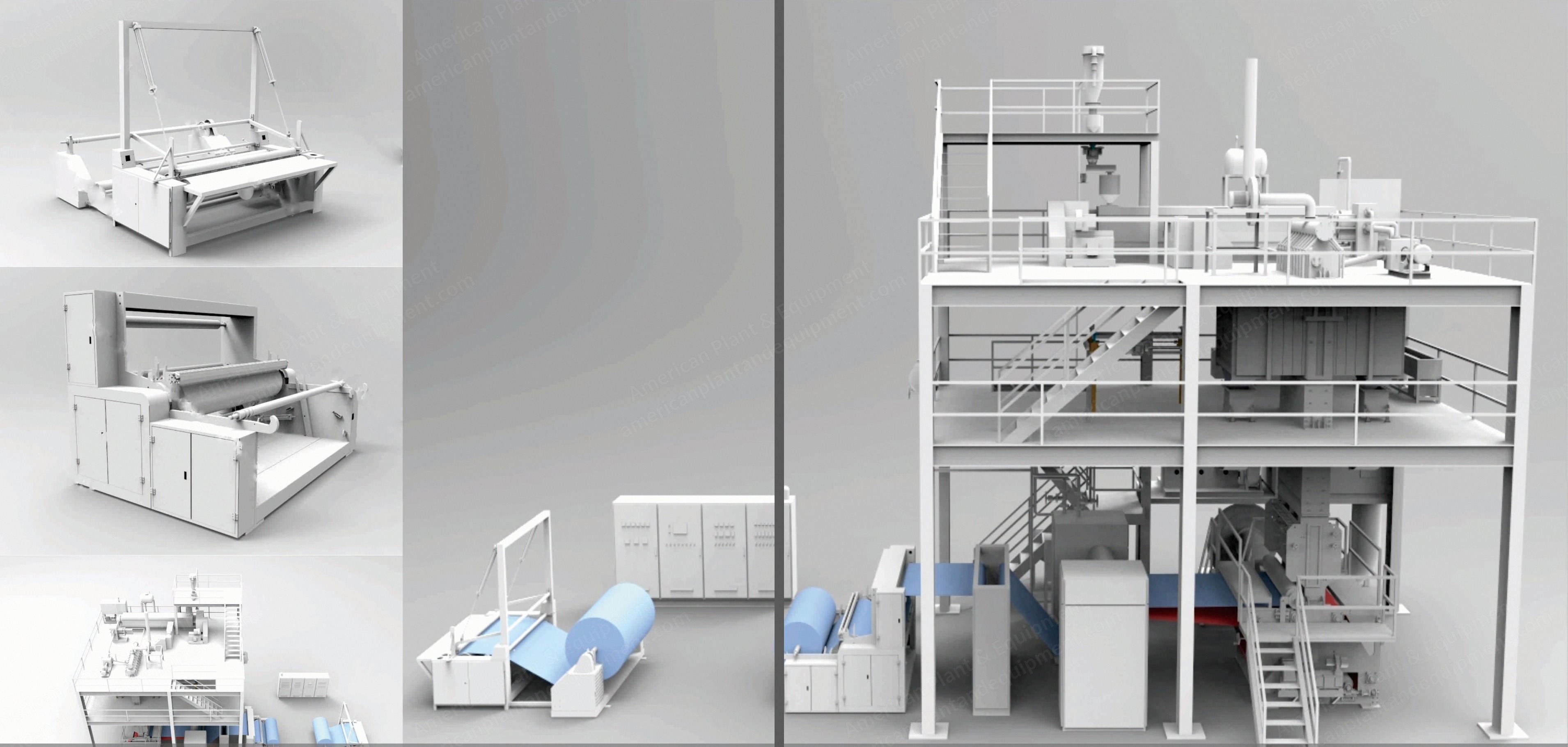 NovaStar, NN139, Spunbonded Nonwoven Production Lines, 10 to 150 GSM, 1600mm to 3200mm Width