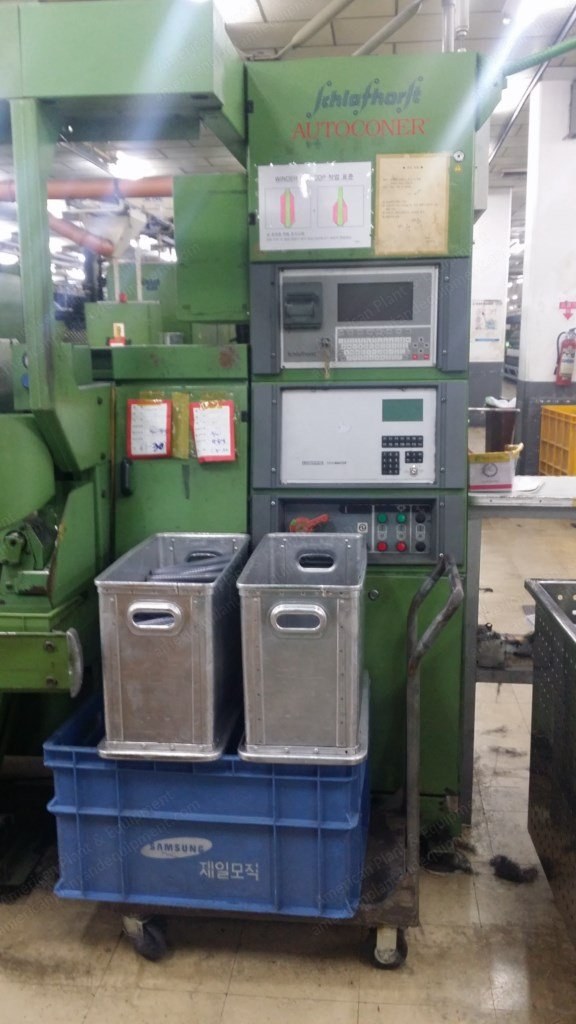 Schlafhorst, 238 RM, 1995, Autoconer, 50 Spindles, Loepfe TK 740AC Yarn Clearer
