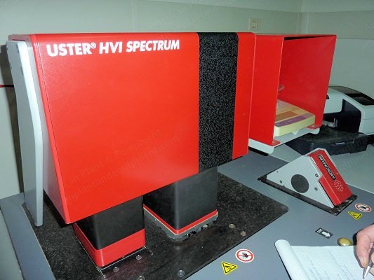 Uster, HVI Spectrum, 2002, Cotton Fiber Testing System, with Cabinet and Desk