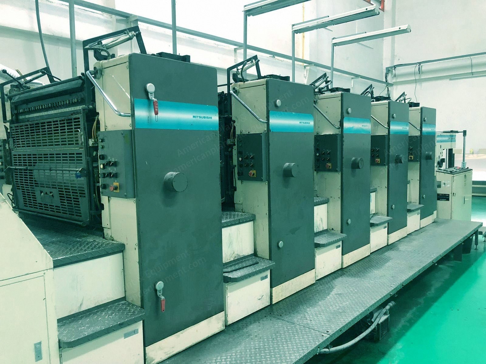 Mitsubishi, 3H-5, 2001, 1020x720mm, 5 Colors, Straight Machine