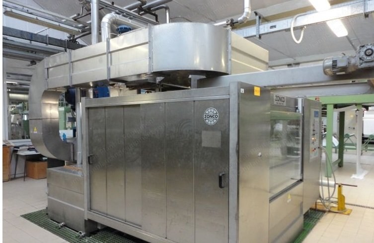 Zonco, Eolo, 2001, Washing Machine, 250 kg Capacity, 800 m/min Working Speed
