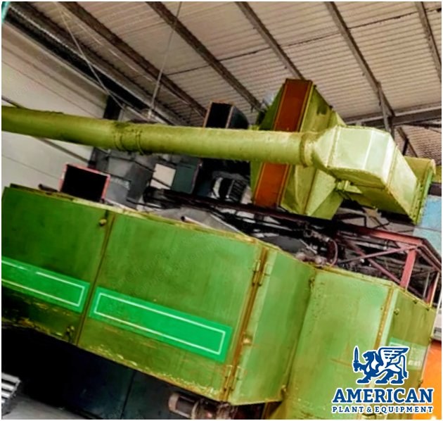 Ruckh, HDT 2000-V Ultra, 1987, Gas Textile Dryer, 2300mm Working Width, Conveyor Belt