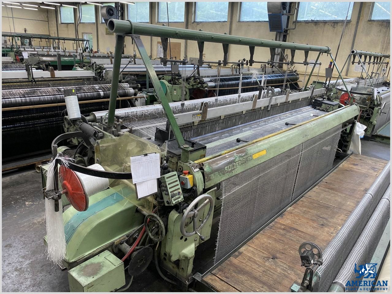 Sulzer, Projectile Looms, Polypropylene, 110" to 213" Widths