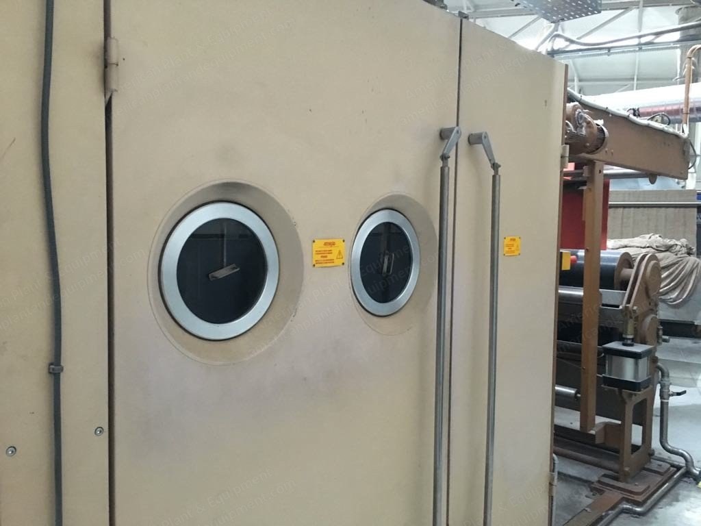 Anglada, TMS-3.2-DFH, 2005, Tumbler, Working Width 3200mm, 2 Chambers, Gas Heated