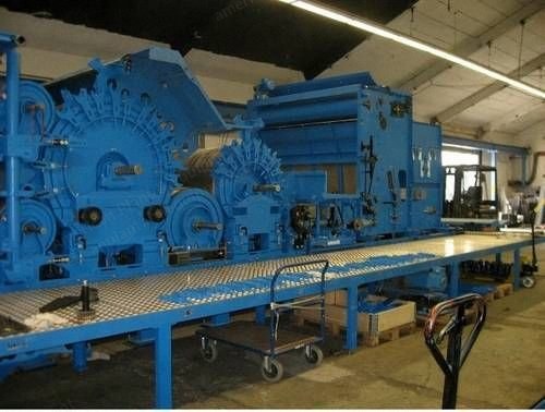 Spinnbau Double Doffer Card, 2500mm Working Width, 1994