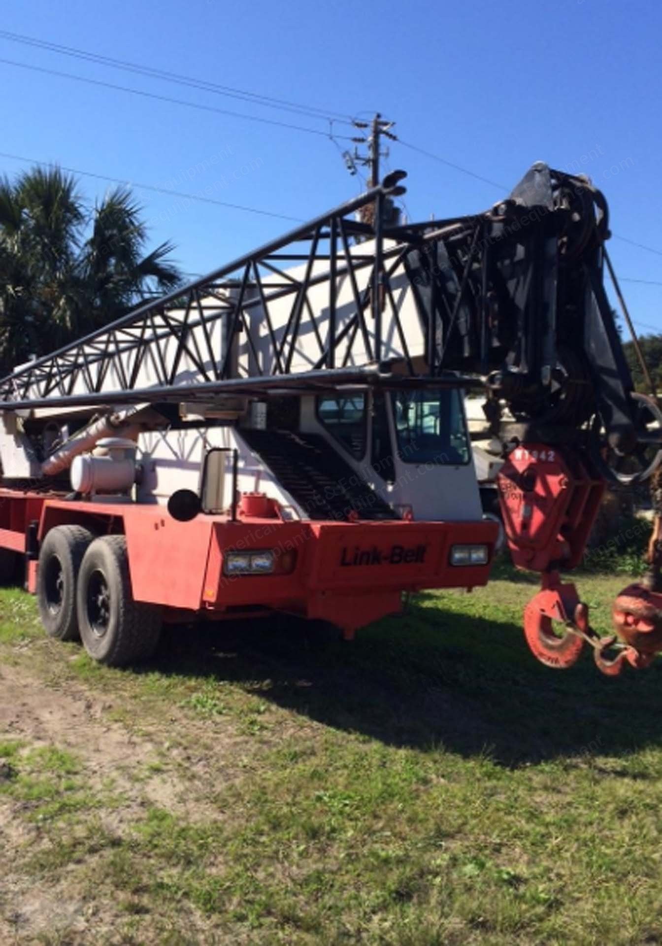 Link-Belt, HTC-860, 1988, 60 Tons Capacity, 110 Foot Boom, 33 Foot Jib