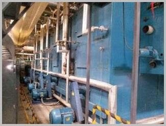 Santex, Santashrink Jumbo 5K/240 IR, 1995, 5-Chamber, Double Pass, 2490mm Working Width, Steam Heated