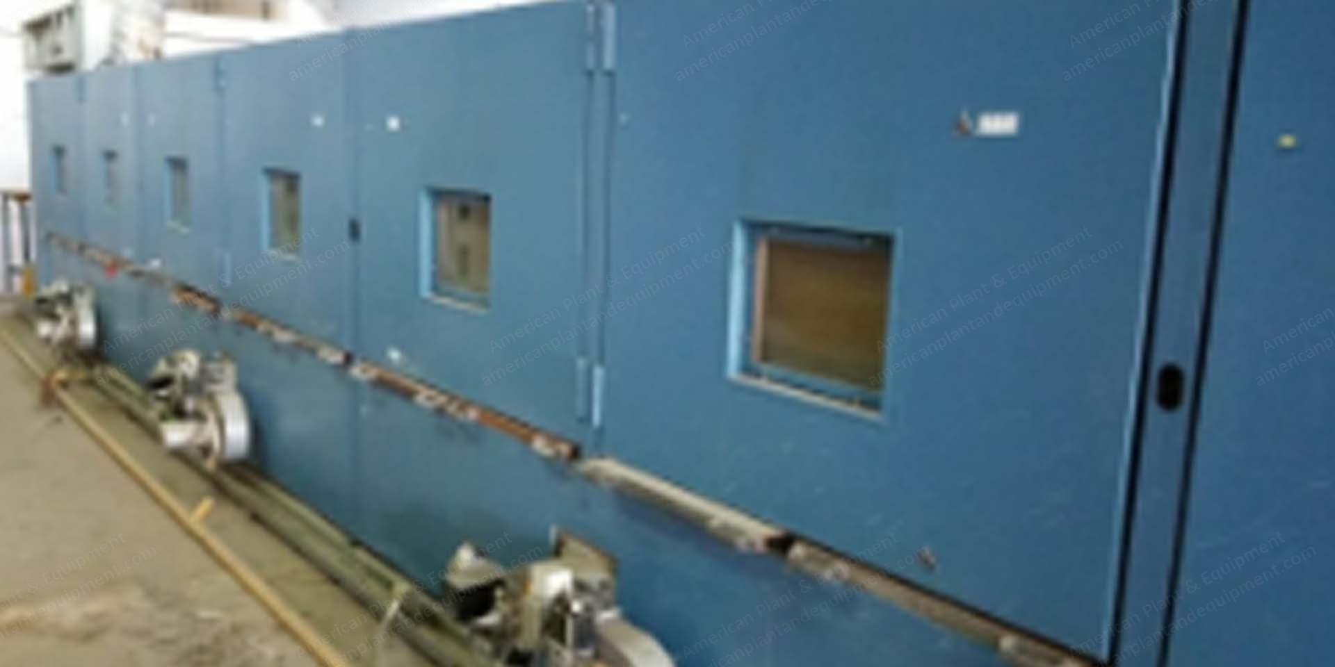 Monforts Stenter, 2004, 2200mm Working Width, 4 Chambers, Gas Heated