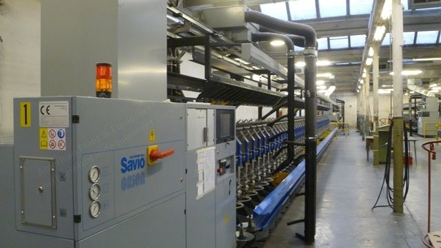 Savio, Orion RL, 2005, 60 Heads, Pitch 6" (152mm), Mesdan 4924E Water Splicer, Loepfe TK830N Clearers