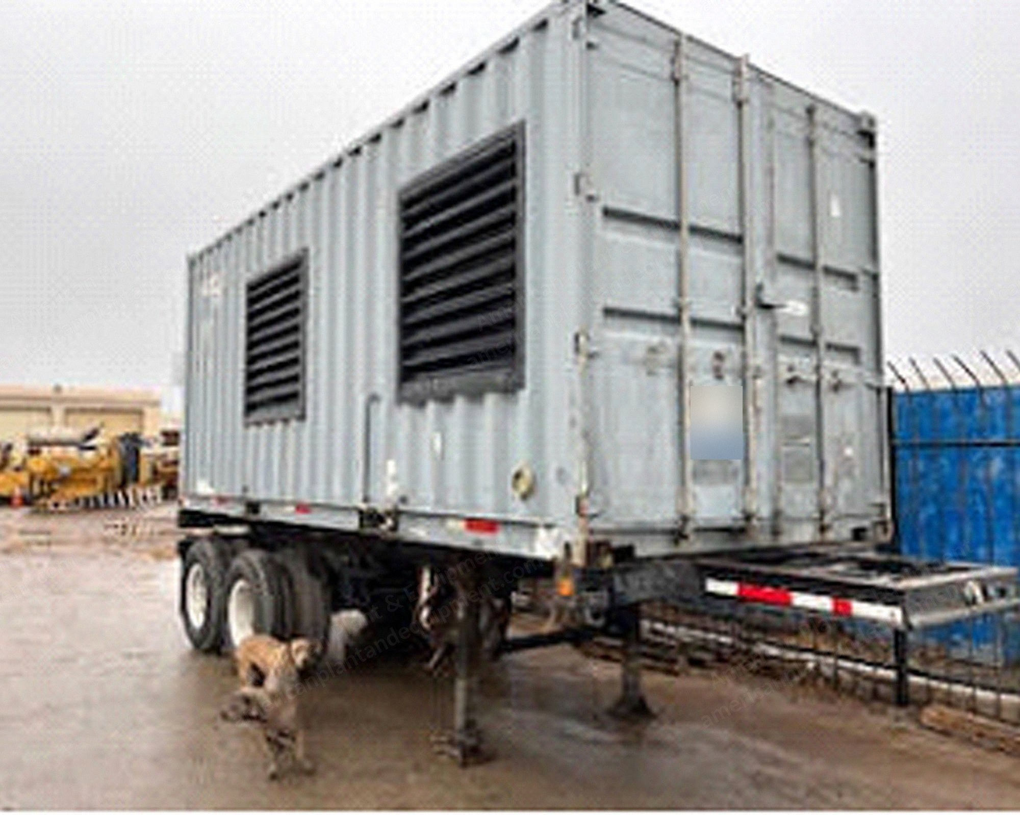 Caterpillar, C-18, 2010, 600kW, 480V, 60Hz, 20ft ISO Enclosure