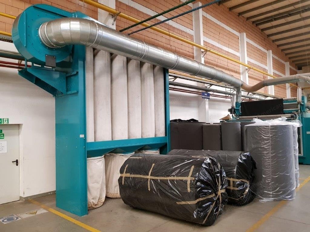 Lafer, Ultrasoft-Y, 2011, Sueding and Emerizing Machine, Width 2200mm, 4 Ceramic Cylinders