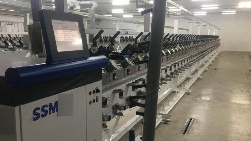 SSM, TW2plus-W, 2014, 60 Spindles, 6" Traverse, 4°20 Conical Cones