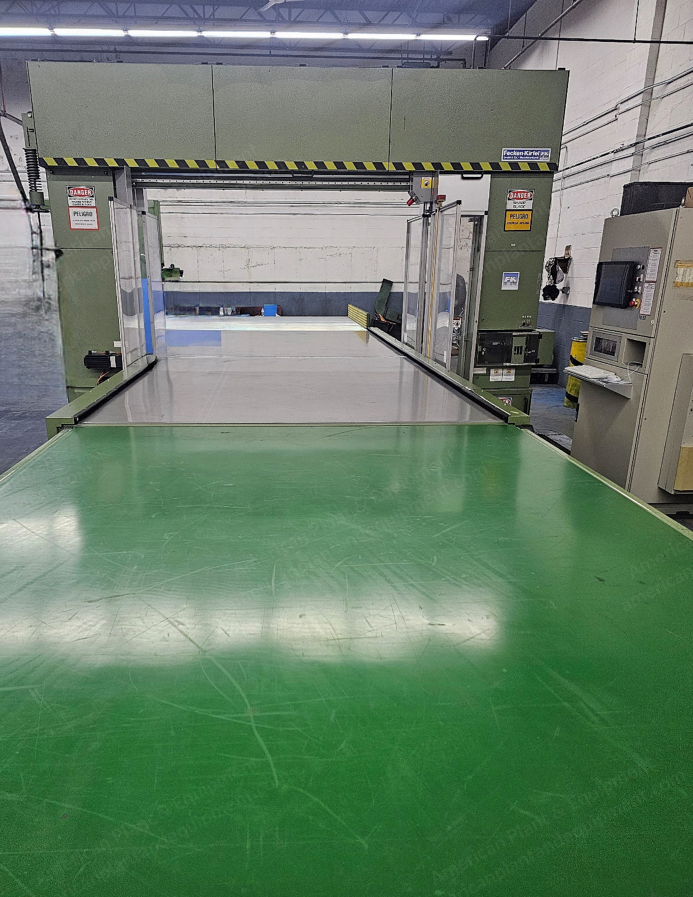 Fecken-Kirfel, F52, 2000, CNC Automatic Foam Shapes Cutting Machine, 2300mm Working Width, 1300mm Working Height, 2400mm Cutting Length