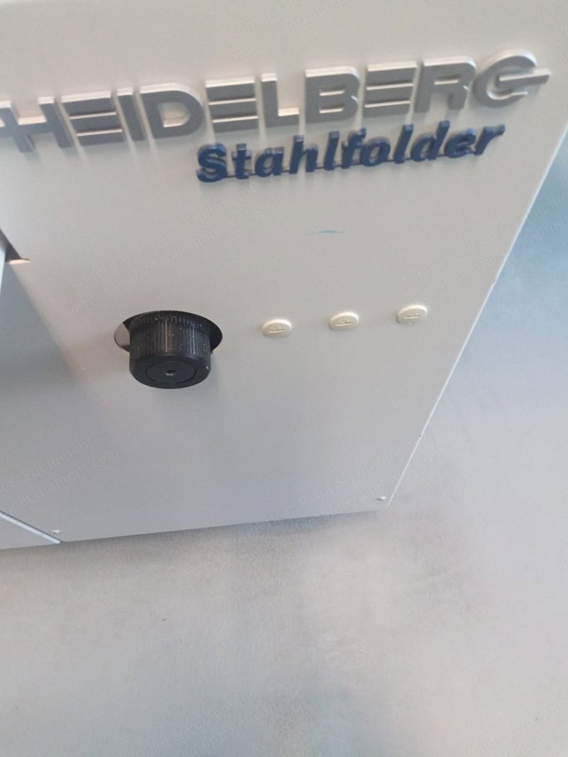 Heidelberg, Stahlfolder Ti 52/4 Fi 52, 2008, Max Sheet Size 520x420mm, 4x Buckle Plates, 1x Knife Cross Fold