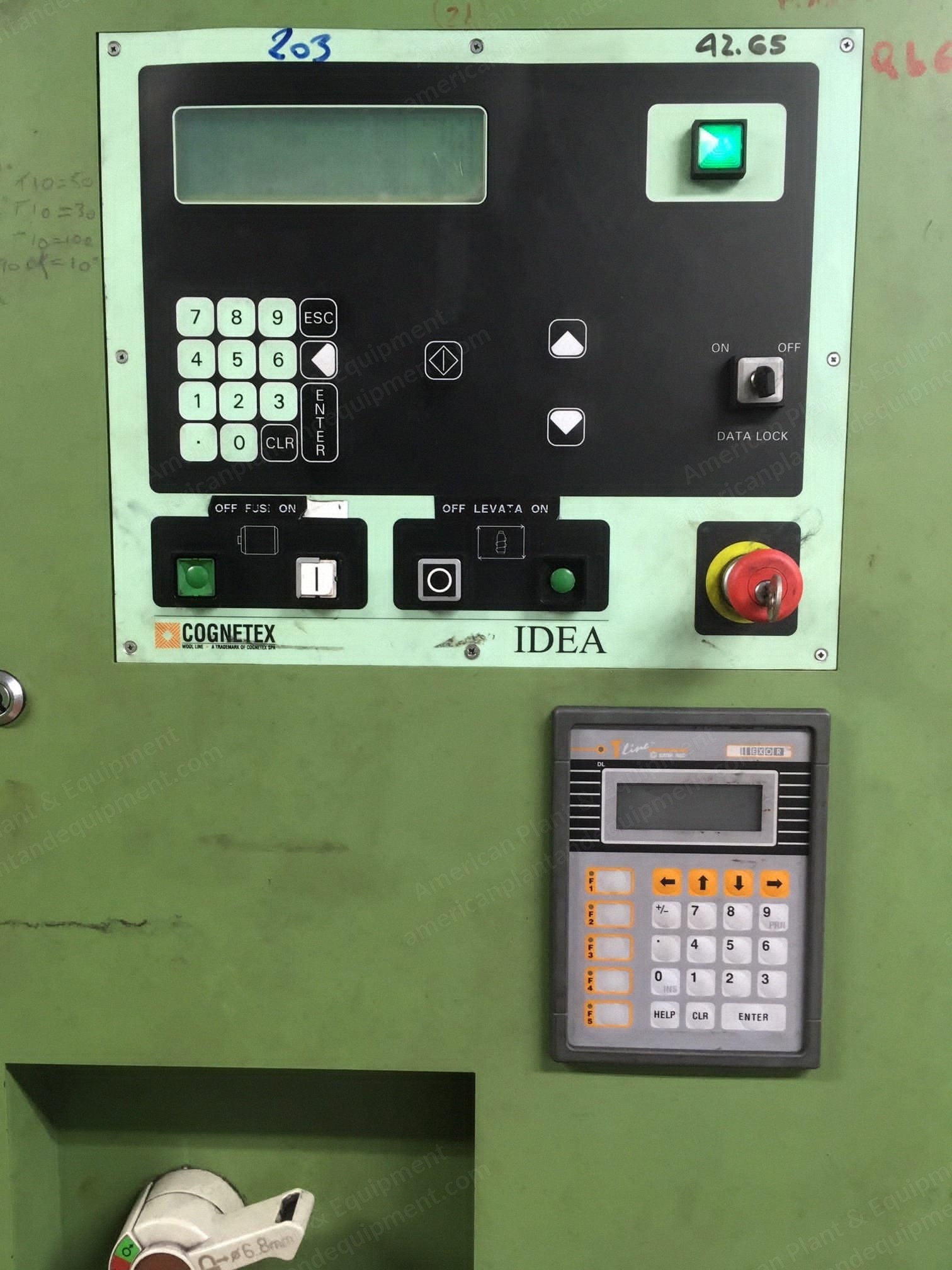 Cognetex, Idea 73R, 2002, 672 Spindles, 48mm Ring Diameter, 75mm Gauge, Automatic Doffing