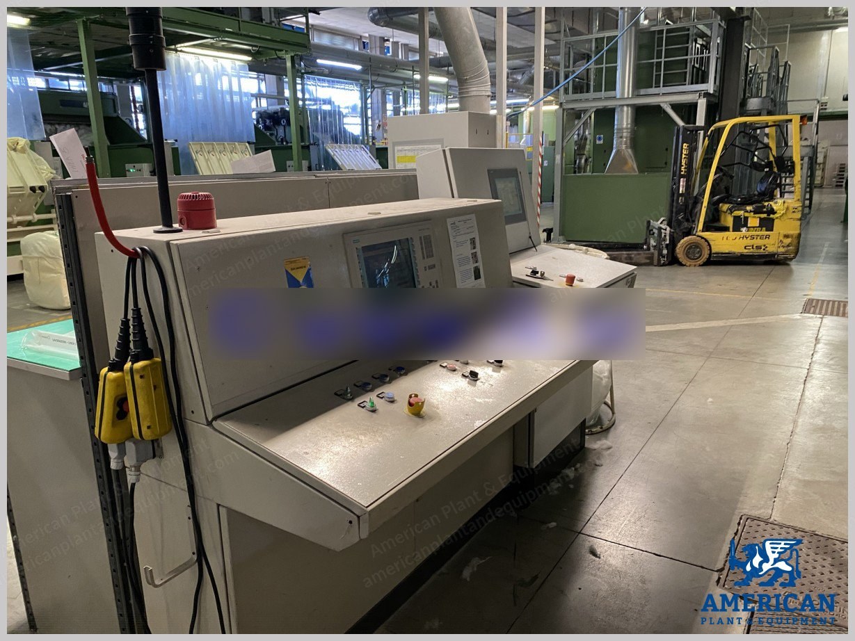 For, Strahm, Bastian Thermobond Line, 2800mm Working Width, 18 to 60 GSM, 1990 to 2016
