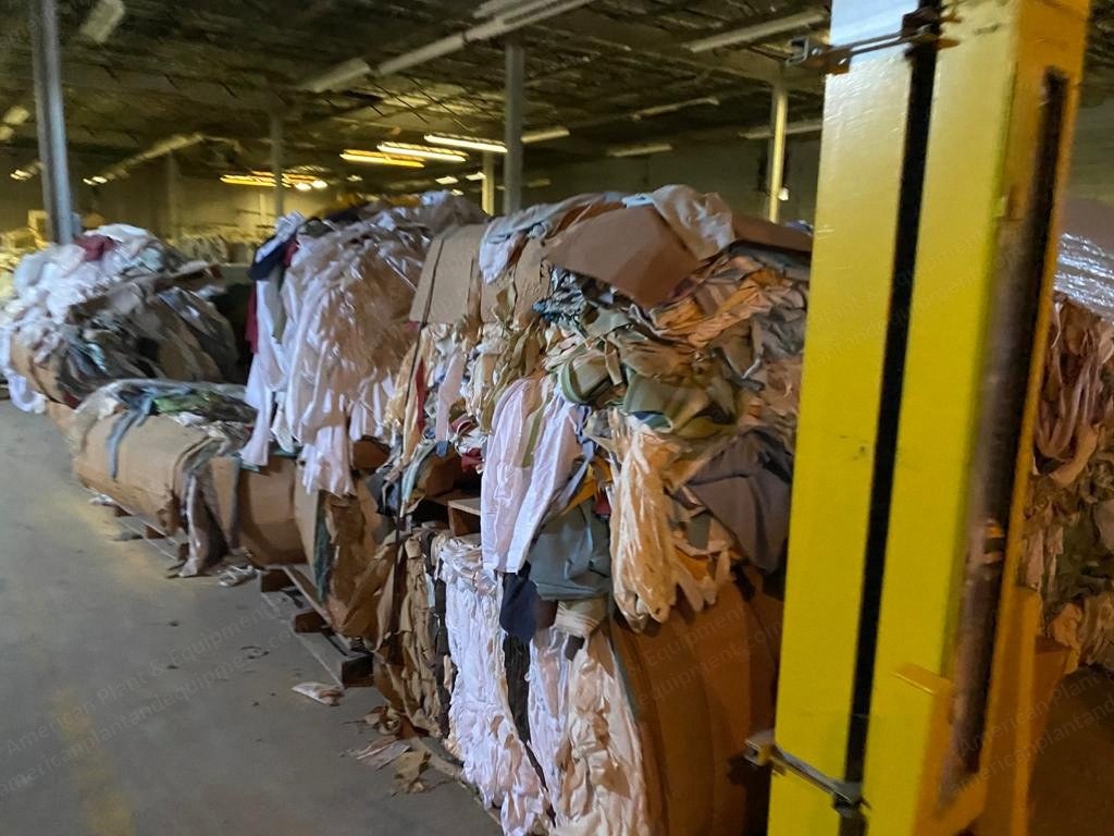 Bed Sheet Side Cutting Waste, Mixed, Approx 26000 lbs per Container