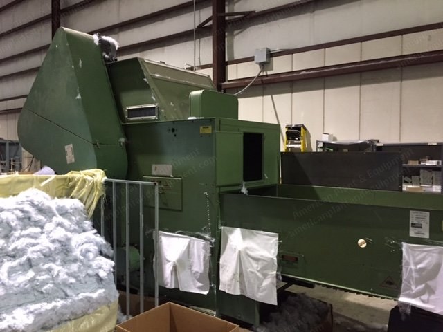 Wise, Loft Plus System II, Double Nozzle Pillow Filling Machine, with Lummus Steel Blending Feeder