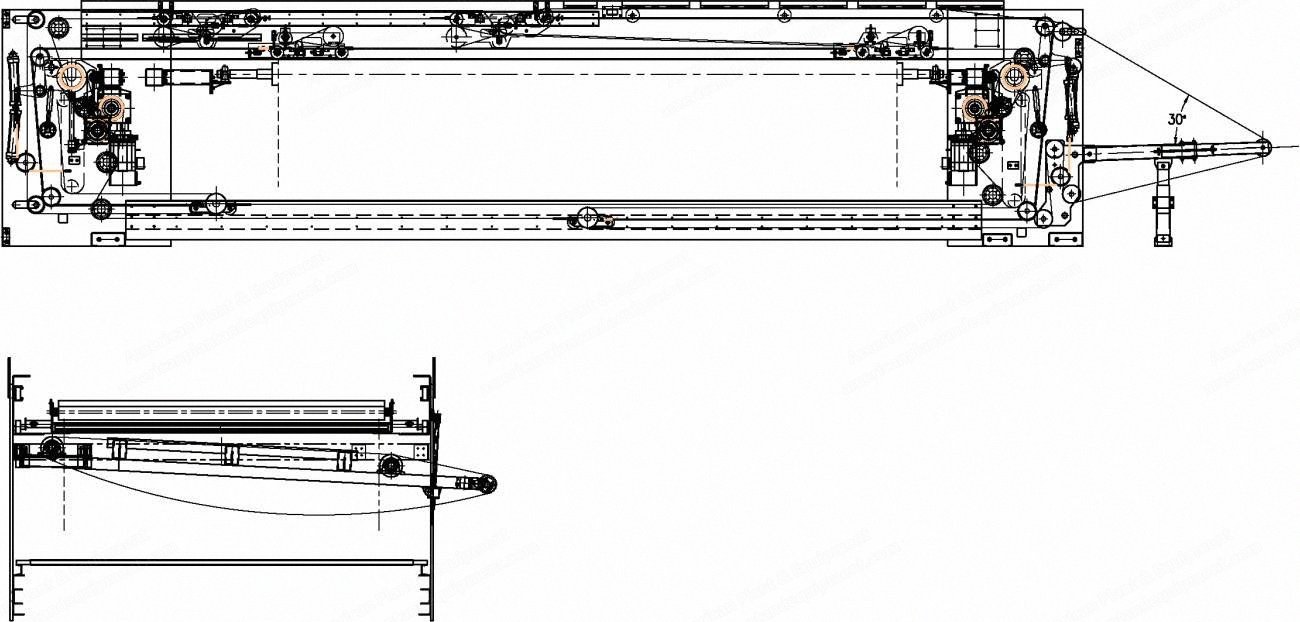 NovaStar Crosslapper, NN373, 2800mm Input Width, 4000mm Output Width, 90 m/min