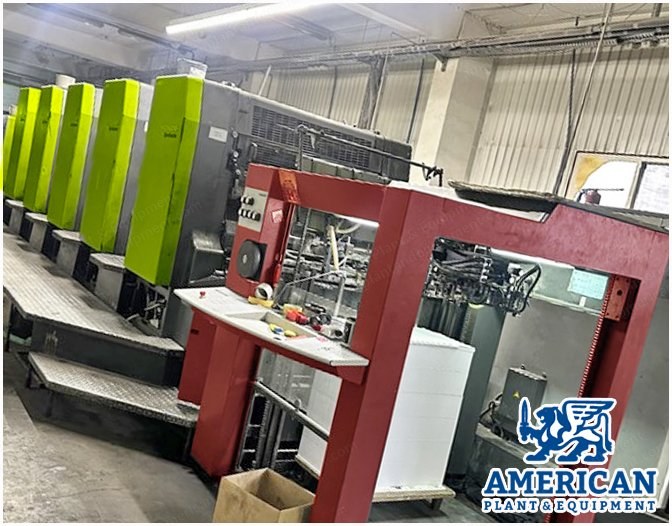 Heidelberg, CD 102-5+L, 2001, 5 Colors, 720x1020mm, Coater