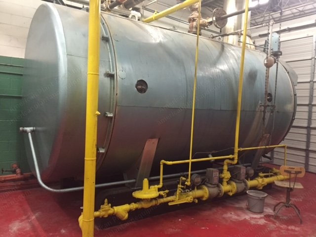 Cleaver-Brooks, 400 CB, Braun, 600# OP, Boiler Gas/Diesel, Washer and Dryer Package