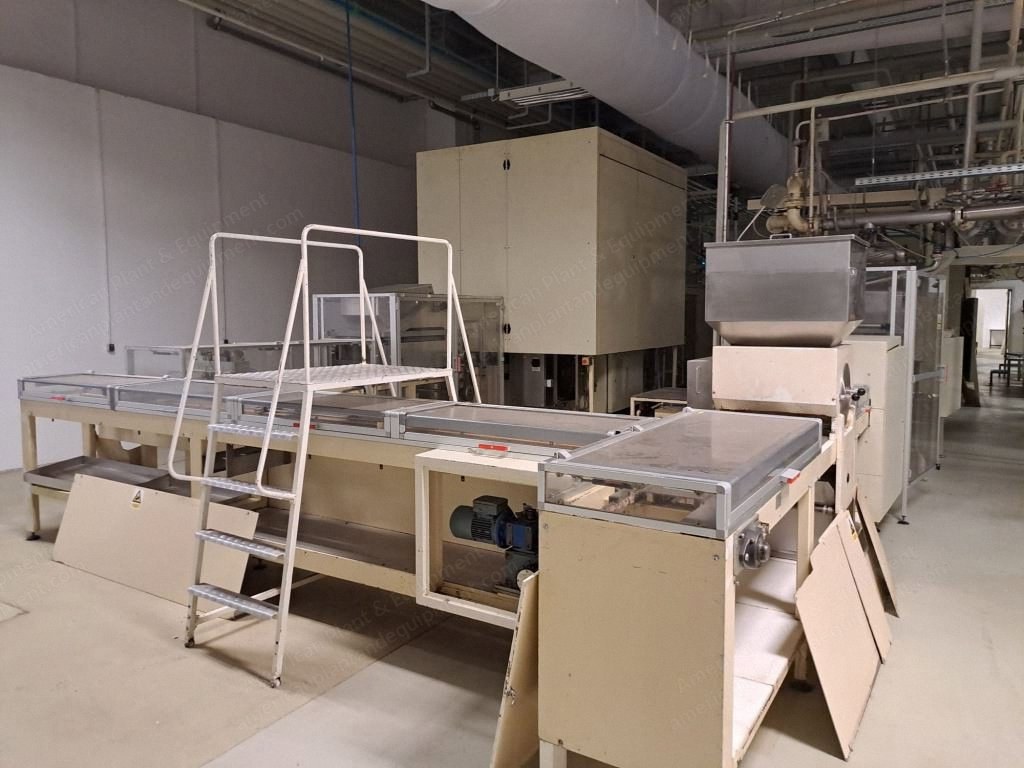 Carle & Montanari, Cavemil Crem 425/315, 1997, Chocolate Moulding Line, 425x315mm Mould Size, 12 Moulds/Min
