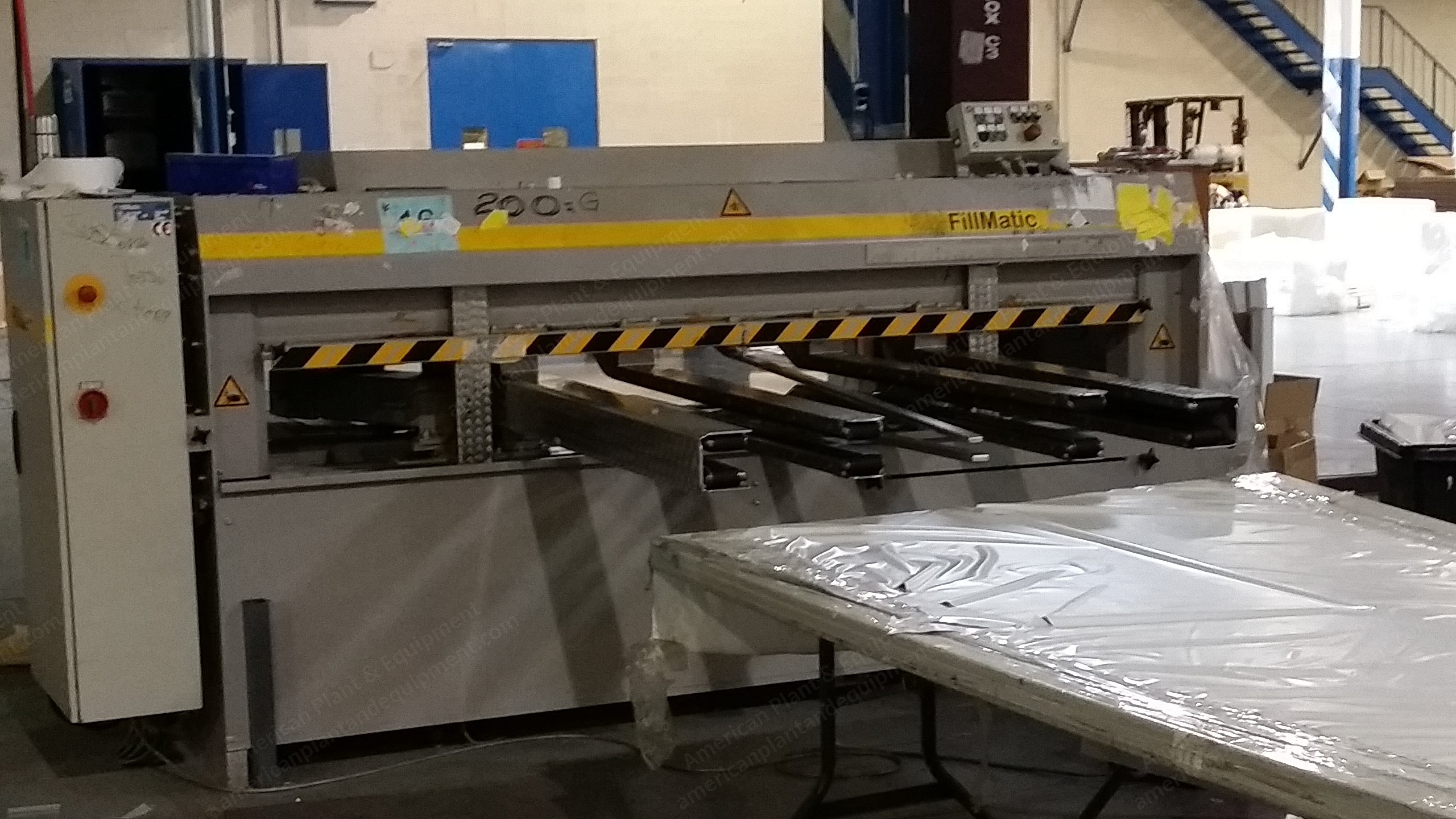 Fillmatic, FU-200, 2002, Mattress Filler, Capacity 20 Mattresses/Hour, Max Mattress Size 78x90x10 Inches