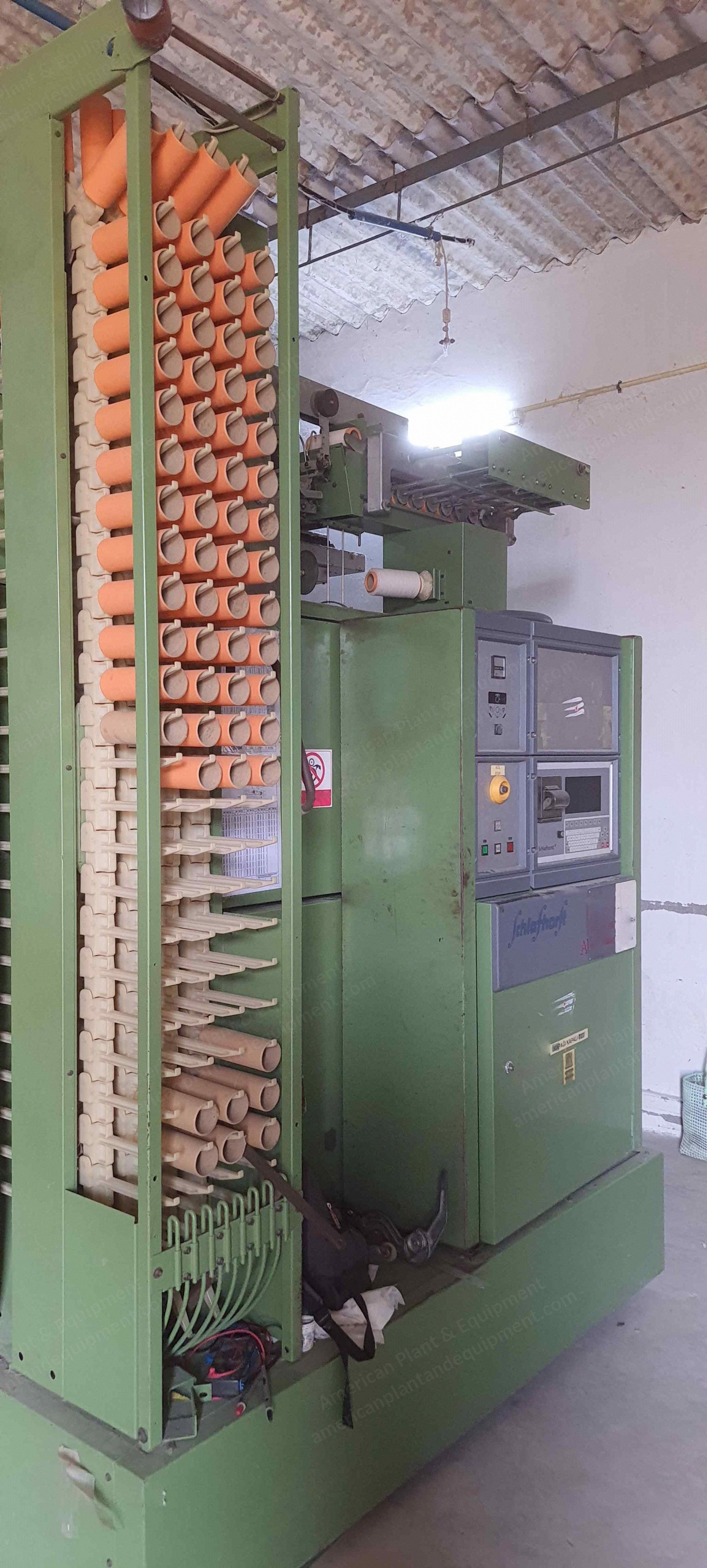 Schlafhorst, Auto Coro SE9, 1997, 288 Rotors, 2 Robots, 120 kW