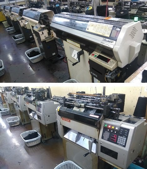 Shima Seiki and Matsuya, Glove Knitting Plant, 22 Machines, 7 and 10 Gauge