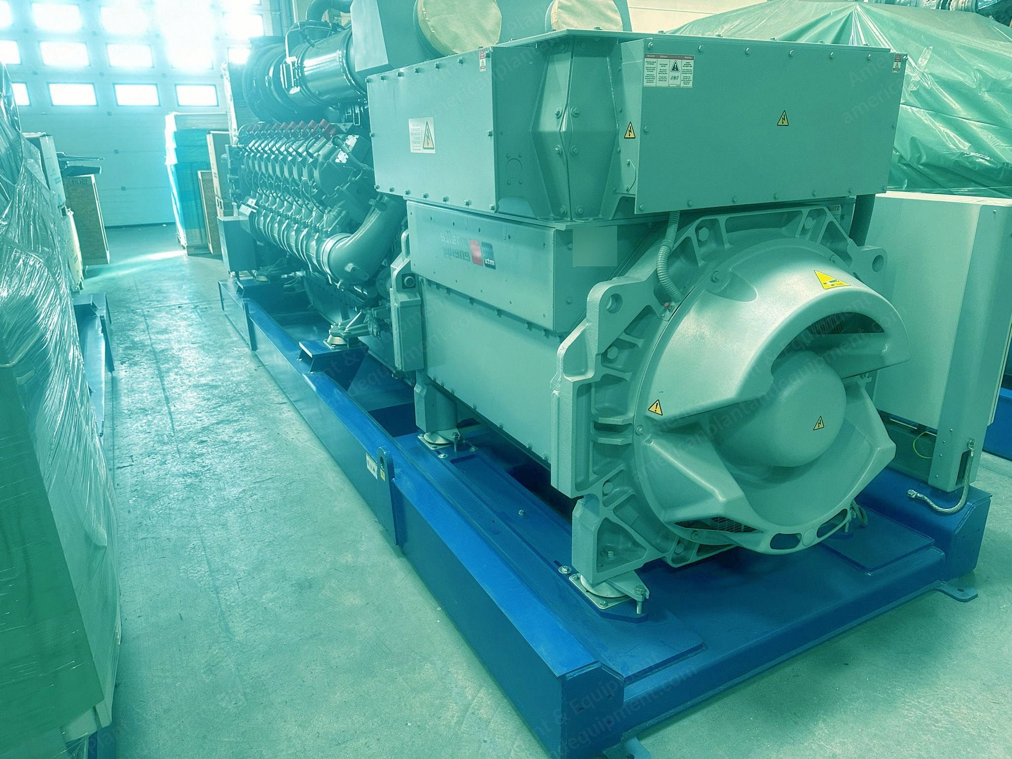 MTU, 20V4000L64FNER, 2024, Natural Gas Genset, 2.5 MW, 50 Hz, 1500 RPM